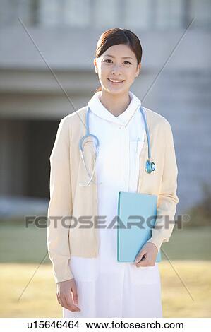 Young Female Nurse View Large Photo Image Picture - Young Female Nurse. Fotosearch
