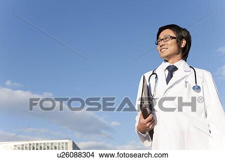 Picture - Young Male Doctor. Fotosearch