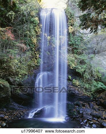 Stock Photo - Yuuhinotaki Falls. Fotosearch