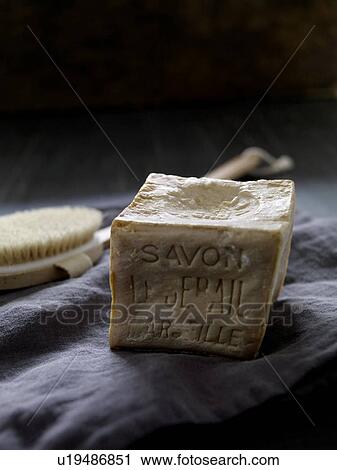 Bar of soap and back brush View Large Photo Image Stock Image - Bar of soap and back brush. Fotosearch