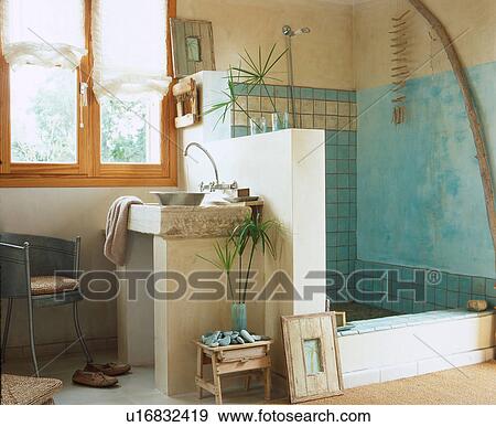 Bathroom with shower View Large Photo Image Stock Photo - Bathroom with shower. Fotosearch