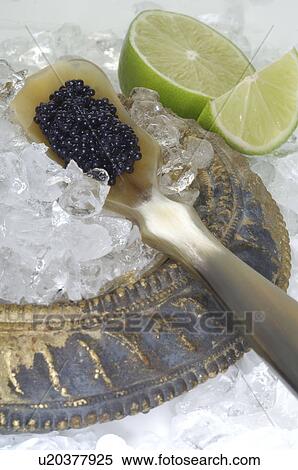 Stock Photography - Black caviar. Fotosearch