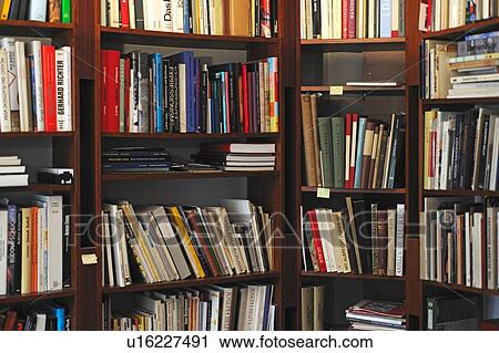 Bookshelf full of books View Large Photo Image Stock Image - Bookshelf full of books. Fotosearch