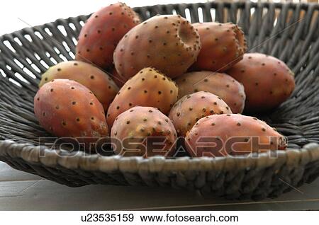 Bowl with prickly pears View Large Photo Image Stock Photo - Bowl with prickly pears. Fotosearch