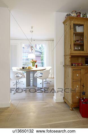 Bright room with dining table View Large Photo Image Stock Image - Bright room with dining table. Fotosearch