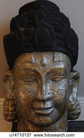 Stock Photo - Buddha bust. Fotosearch