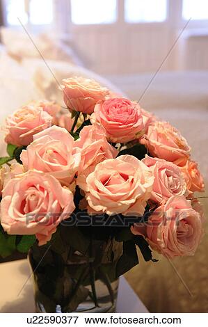 Stock Photo - Bunch of pink roses. Fotosearch