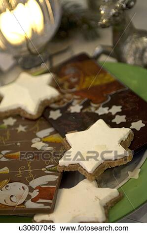 Stock Photography - Christmas biscuits. Fotosearch