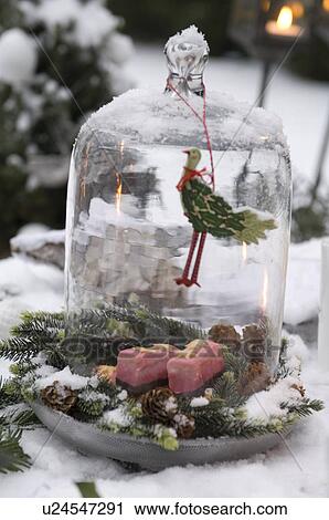 Stock Image - Christmas decoration und confectionary. Fotosearch