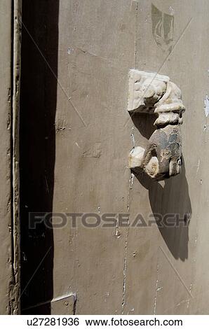Stock Photograph - Decorative door handle. Fotosearch