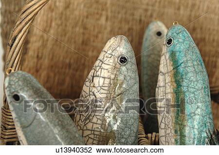 Stock Image - Decorative fishes. Fotosearch