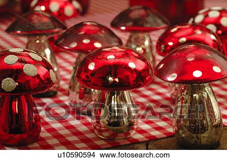 Decorative fly agarics View Large Photo Image Picture - Decorative fly agarics. Fotosearch