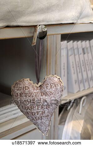 Stock Photo - Decorative heart with text. Fotosearch
