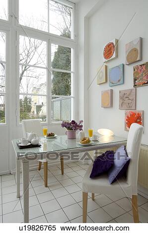 Dining area in sun room View Large Photo Image Stock Photography - Dining area in sun room. Fotosearch