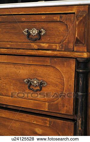 Stock Photo - Drawers at a dresser. Fotosearch