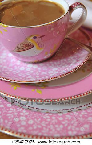 Elegant coffee set View Large Photo Image Stock Photography - Elegant coffee set. Fotosearch