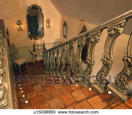 Stock Image - Elegant staircase. Fotosearch
