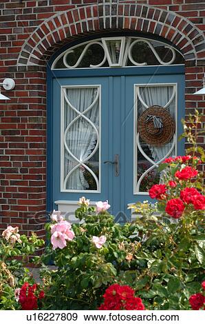Stock Photo - Entrance to a country house. Fotosearch