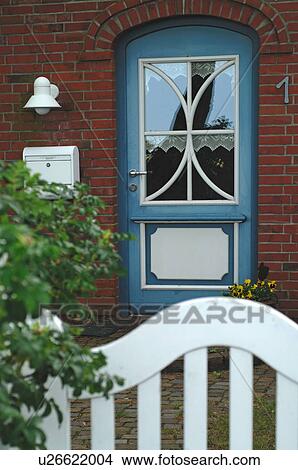 Entrance to residential house View Large Photo Image Picture - Entrance to residential house. Fotosearch