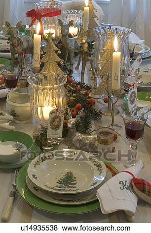 Stock Photo - Festive laid table. Fotosearch
