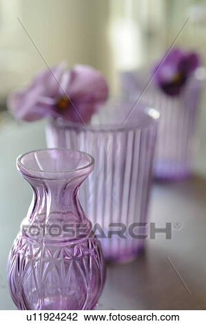 Stock Image - Flower in a glass. Fotosearch