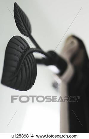 Picture - Handicraft object with leaves. Fotosearch