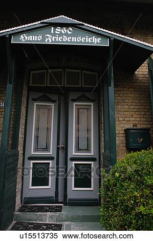 Stock Photography - Historical house entrance. Fotosearch