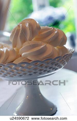 Meringue cookies in a bowl View Large Photo Image Stock Image - Meringue cookies in a bowl. Fotosearch