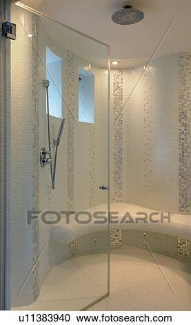 Modern bright shower View Large Photo Image Stock Image - Modern bright shower. Fotosearch