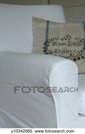 Old cushion on armchair View Large Photo Image Stock Photography - Old cushion on armchair. Fotosearch