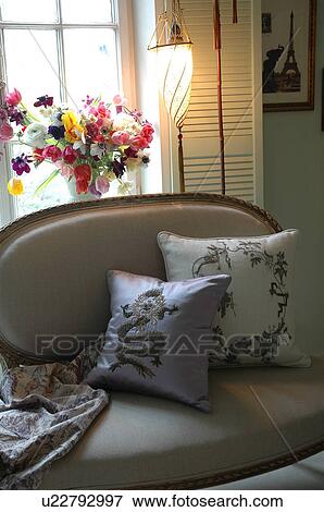 Stock Photo - Old-fashioned sofa. Fotosearch