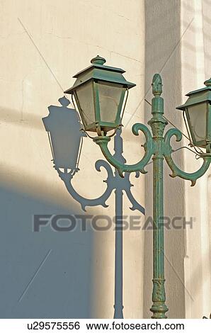 Old-fashioned street lamp View Large Photo Image Stock Photograph - Old-fashioned street lamp. Fotosearch