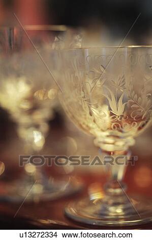 Ornate drinking glass View Large Photo Image Picture - Ornate drinking glass. Fotosearch