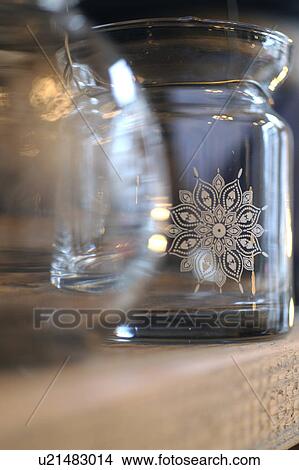 Ornate glass View Large Photo Image Picture - Ornate glass. Fotosearch