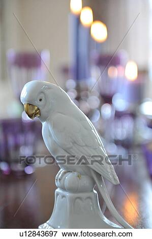 Parrot figurine View Large Photo Image Stock Photo - Parrot figurine. Fotosearch