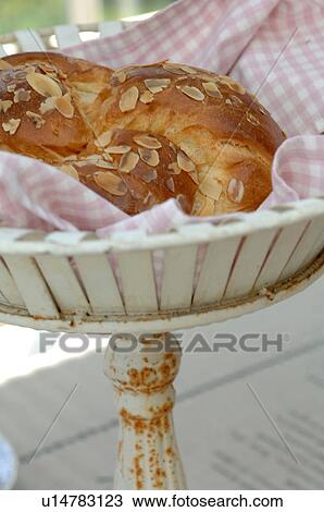 Pastry wreath in a bowl View Large Photo Image Stock Image - Pastry wreath in a bowl. Fotosearch