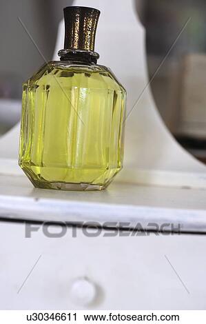 Stock Image - Perfume bottle. Fotosearch