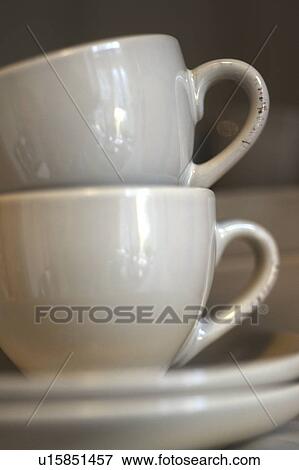 Piled up coffee cups View Large Photo Image Stock Photo - Piled up coffee cups. Fotosearch