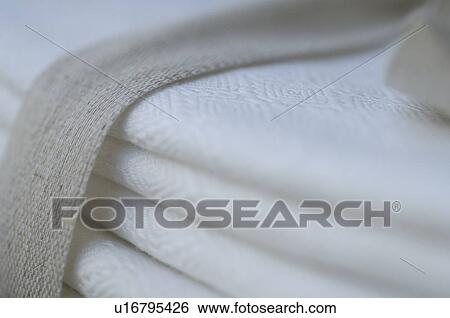 Stock Photograph - Piled up towels. Fotosearch
