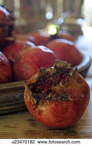 Stock Image - Pomegranate. Fotosearch