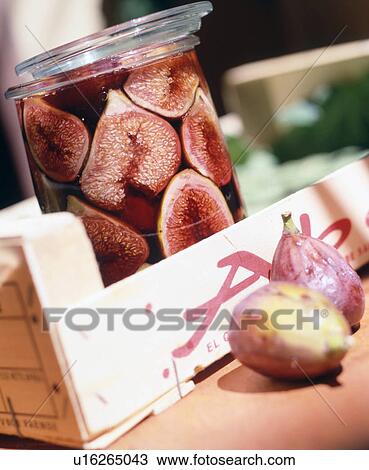Preserved figs in jar View Large Photo Image Stock Image - Preserved figs in jar. Fotosearch