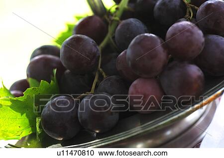 Red grapes in bowl View Large Photo Image Stock Image - Red grapes in bowl. Fotosearch