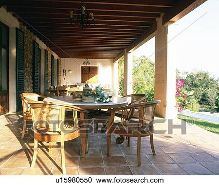 Roofed terrace View Large Photo Image Stock Image - Roofed terrace. Fotosearch
