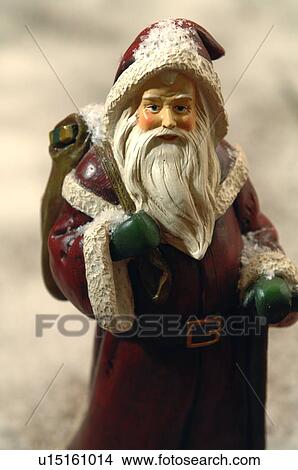 Santa Claus figurine View Large Photo Image Picture - Santa Claus figurine. Fotosearch