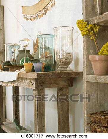 Shelf with glasses View Large Photo Image Stock Photo - Shelf with glasses. Fotosearch
