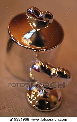Silver decorative heart View Large Photo Image Stock Photo - Silver decorative heart. Fotosearch