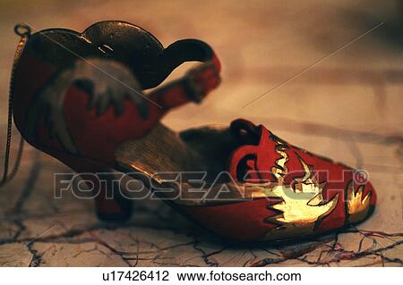 Single womens shoe View Large Photo Image Stock Image - Single womens shoe. Fotosearch