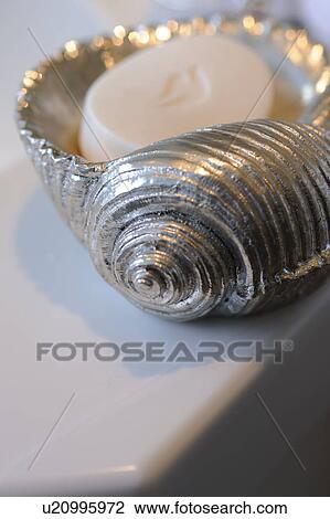 Soap in decorative seashell View Large Photo Image Stock Image - Soap in decorative seashell. Fotosearch