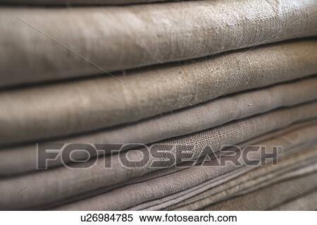 Stock Photography - Stack of cloths. Fotosearch