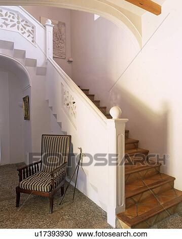 Stairs and chair View Large Photo Image Stock Image - Stairs and chair. Fotosearch